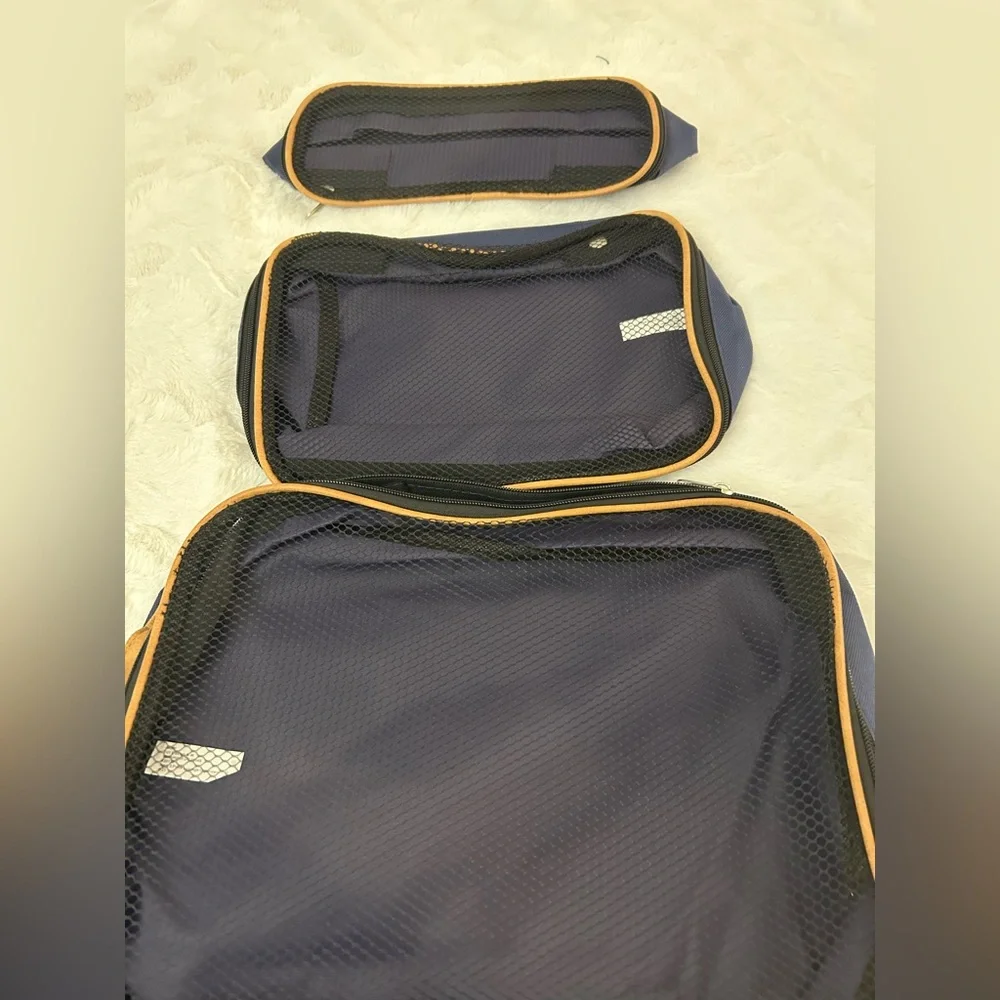 Navy Travel Organizer Set